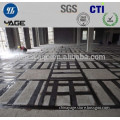 Carbon fiber reinforced plastics for floor slab